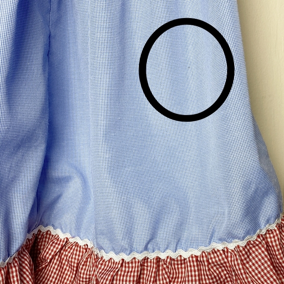 American flag smocked dress 3T patriotic USA July Fourth Frizzy Lizard girls - Picture 6 of 7